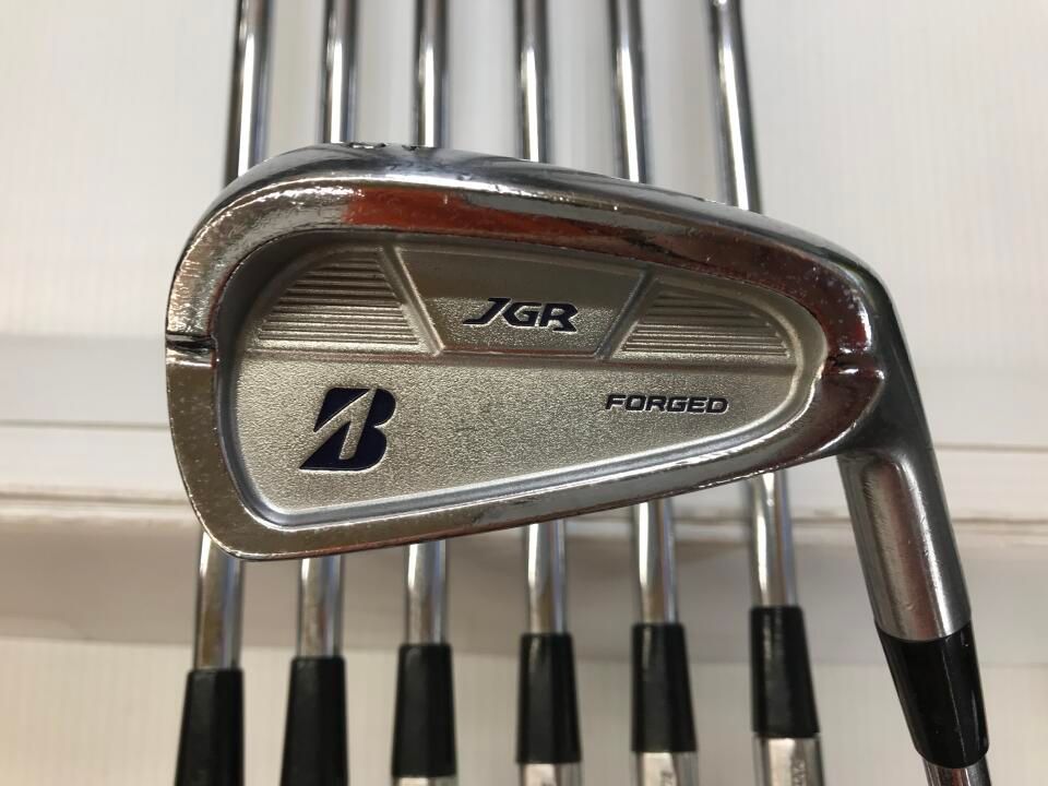 ブリヂストン　JGR FORGED　ダイナミックゴールド　S200フレックス　アイアンセット　中古【最短即日発送】