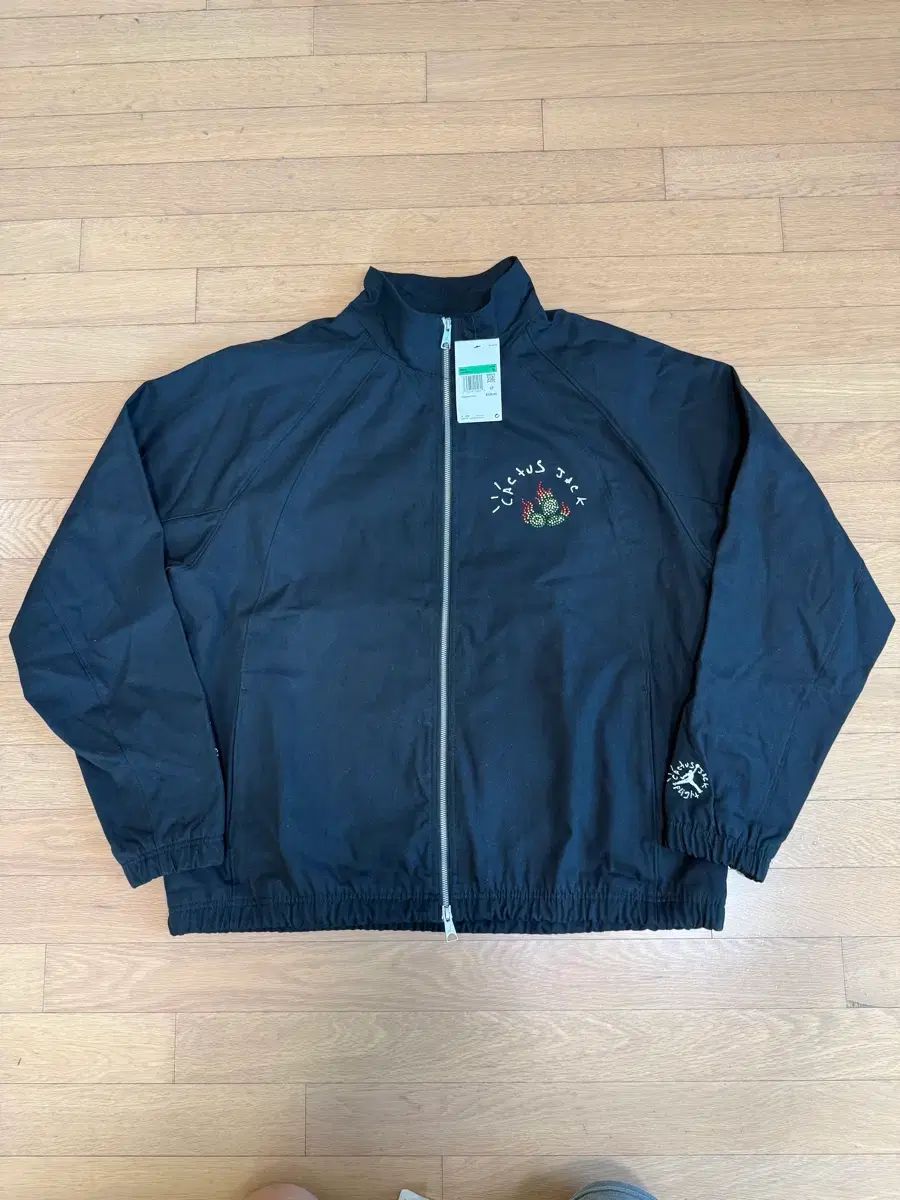 XL NIKE ジョーダン x トラヴィス スコット ウーブン ジャケット ブラック