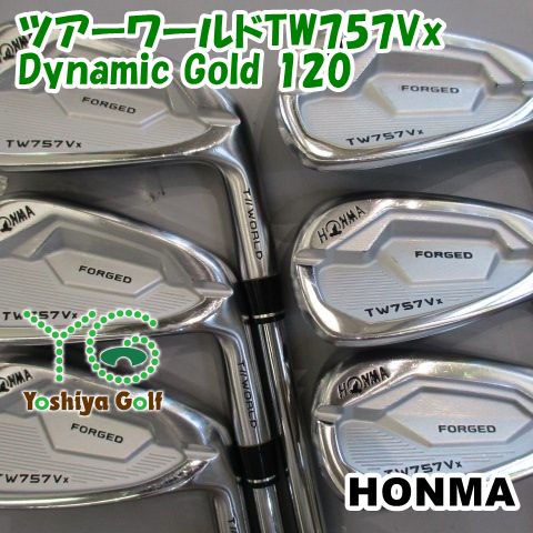 アイアン ホンマ ツアーワールドTW757Vx/Dynamic Gold 120/S200/0[150243]