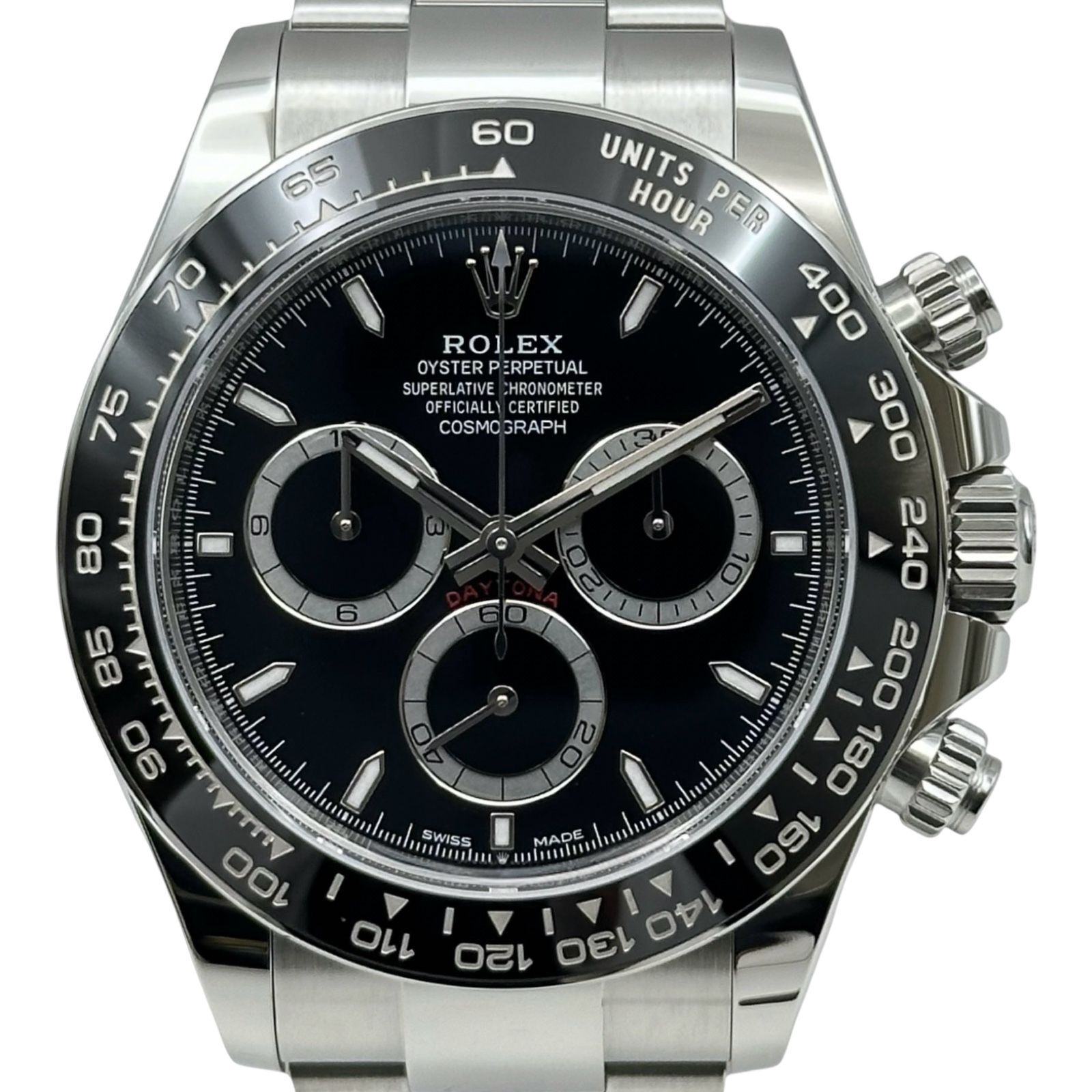 ロレックス ROLEX デイトナ 126500LN ブラック ステンレススチール 自動巻き メンズ 腕時計