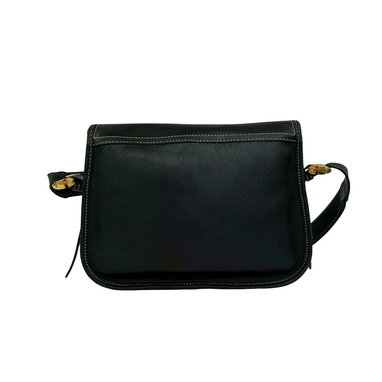 極 美品 LOEWE ロエベ ヴィンテージ アナグラム ロゴ レザー 本革