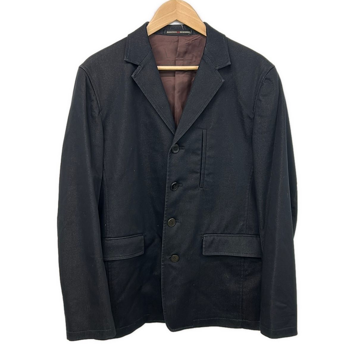 GAULTIERHOMMEobjet(ゴルチエオム オブジェ) ジャケット サイズ48 XL メンズ美品 - 黒 長袖/春 6,900円