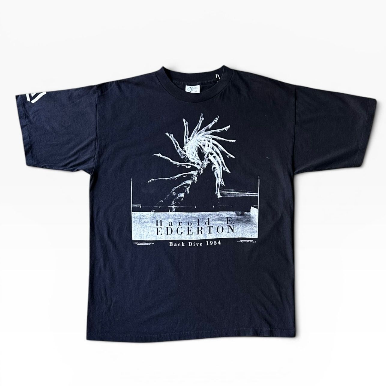 95s Harold E Edgerton Back Dive 1954 Tee