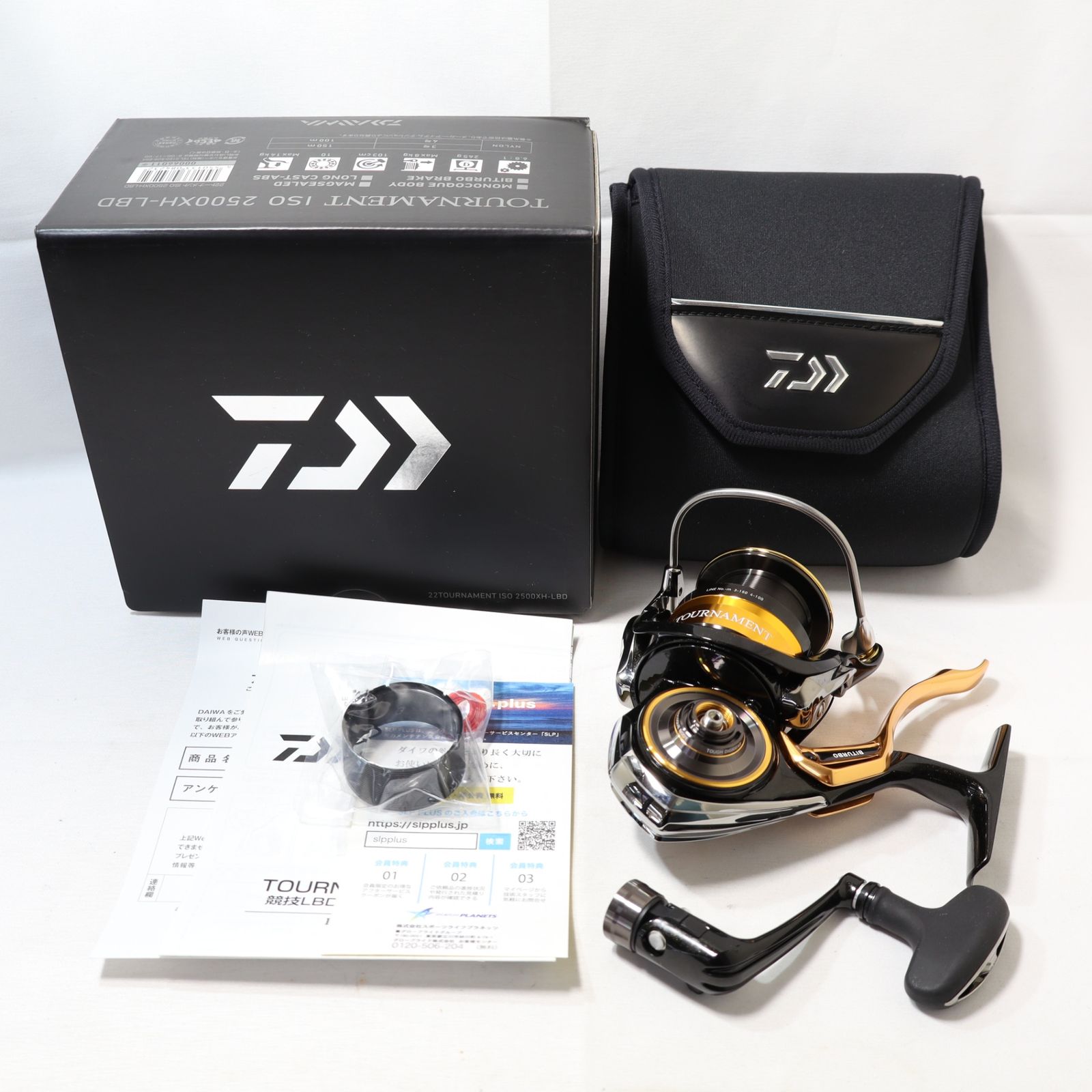 DAIWA ダイワ 22TOURNAMENT ISO 2500XH-LBD 22トーナメント 未使用品