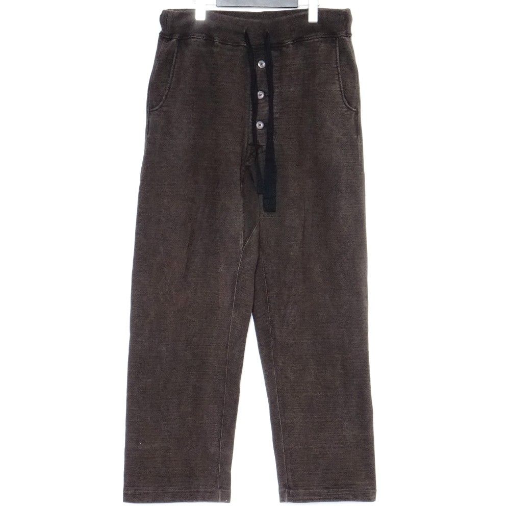 KLASICA Fly Front Easy Sweat Pants サイズ3 ダークオリーブ 25F-TRS-135