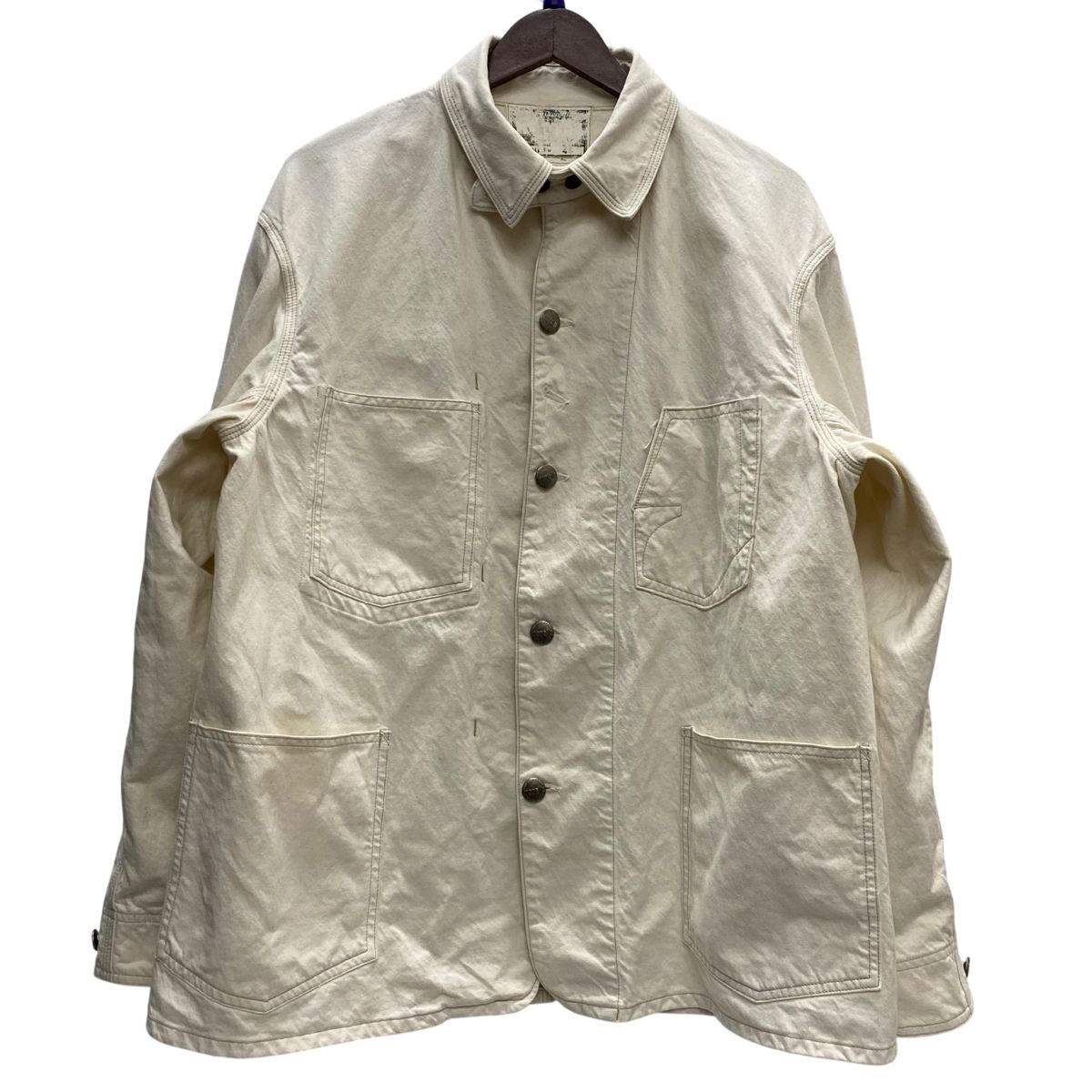 フリーホイーラーズ FREEWHEELERS Lot 100 JACKET THE IRONALL FACTORIES CO. ジャケット ホワイト 44サイズ 201MT-6061 VB