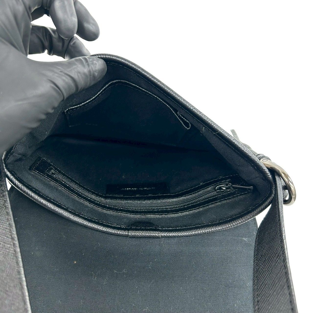 極 美品 BURBERRY バーバリー ノバチェック 柄 ターンロック 