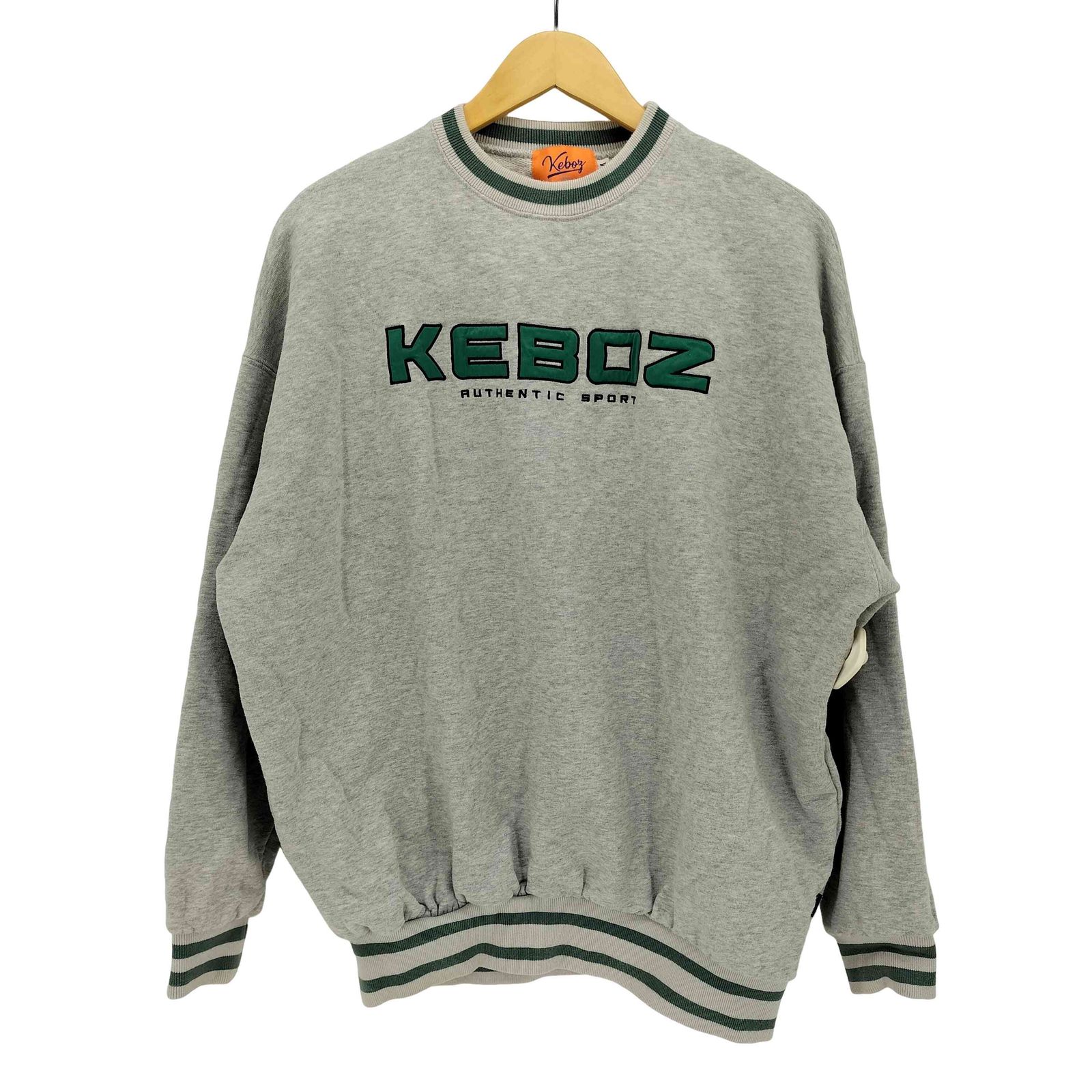 ケボズ KEboz ロゴクルーネックスウェット メンズ JPN：M - メルカリ