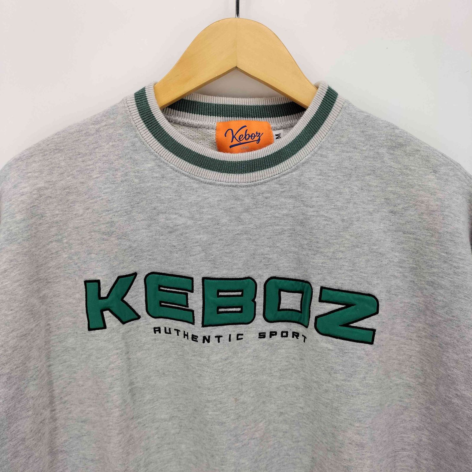 ケボズ KEboz ロゴクルーネックスウェット メンズ JPN：M - メルカリ