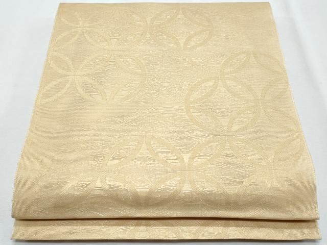平和屋着物＊夏物　六通柄　京袋帯　七宝文　正絹　逸品　CABG9970fb