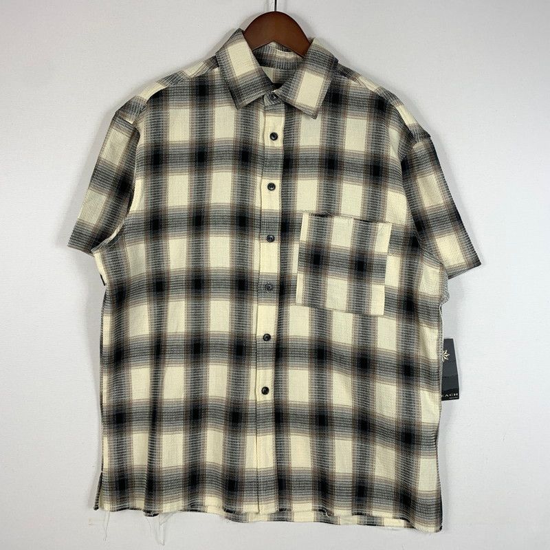 【中古品】 BEACH BRAINS ビーチブレインズ HOLD S/S SHIRT BBS2-2567-BBCK ホールド ショートスリーブ シャツ トップス 半袖 【147-260530-ko-07-tei】