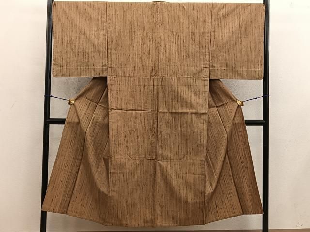 平和屋着物○男性 黒紋付 正絹 逸品 DABF1600ud