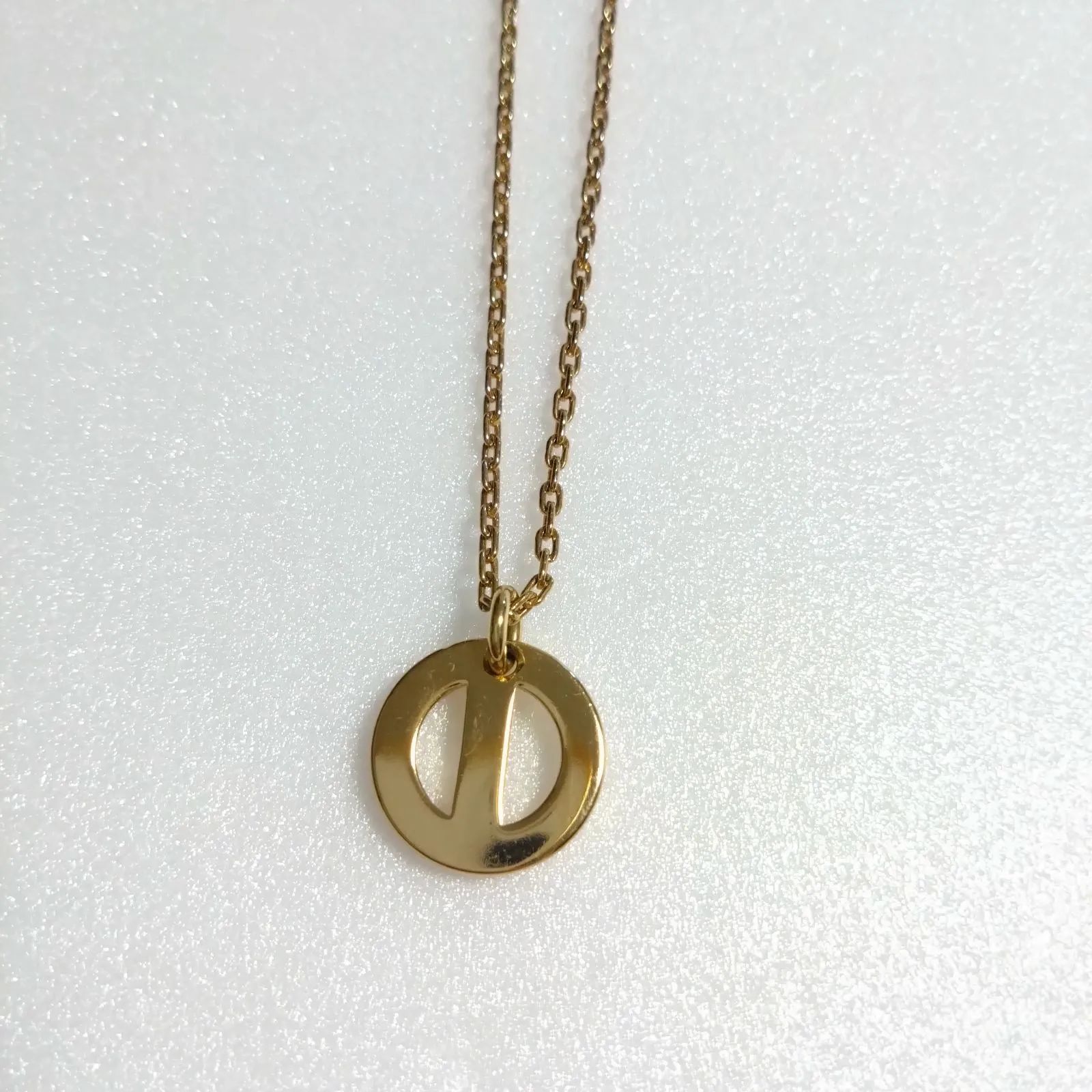レディース （極美品）Christian Dior ゴールド ネックレス ドイツ製