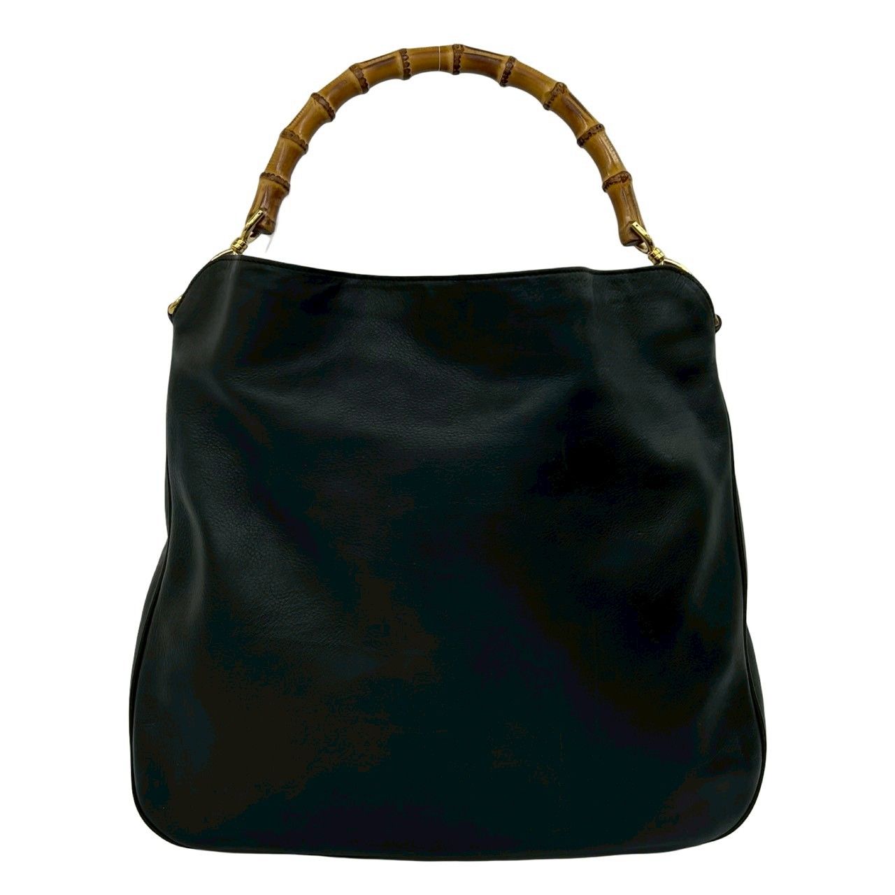 極 美品 GUCCI グッチ オールドグッチ ヴィンテージ バンブー レザー