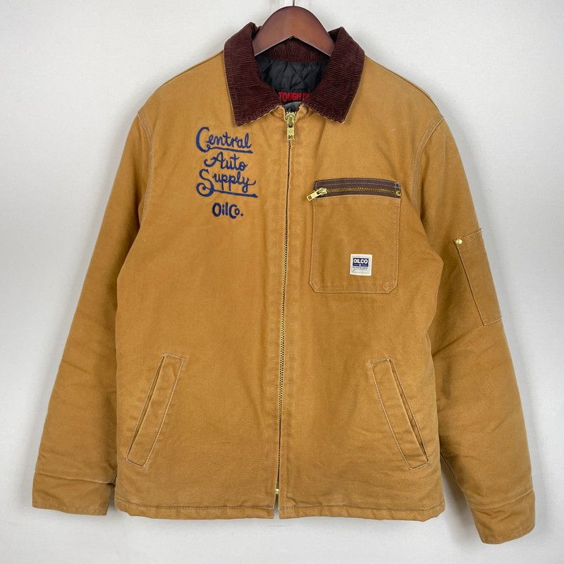 【中古品】 TOUGH DUCK タフダック OILCO REMAKE JACKET オイルコ リメイクジャケット アウター ワークジャケット 【145-260530-ko-16-tei】