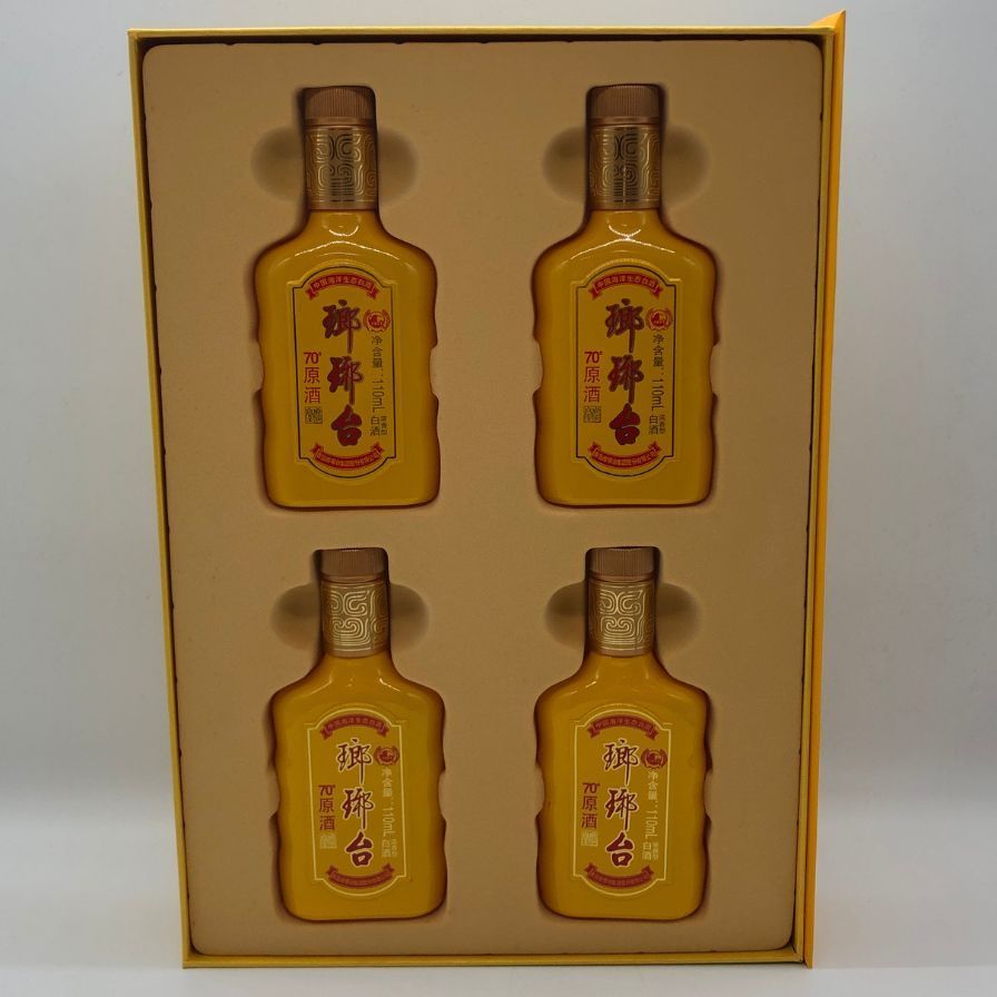 瑯琊台 中国酒 濃香型 白酒 70° 原酒 4本セット 100ml【T4】 - メルカリ
