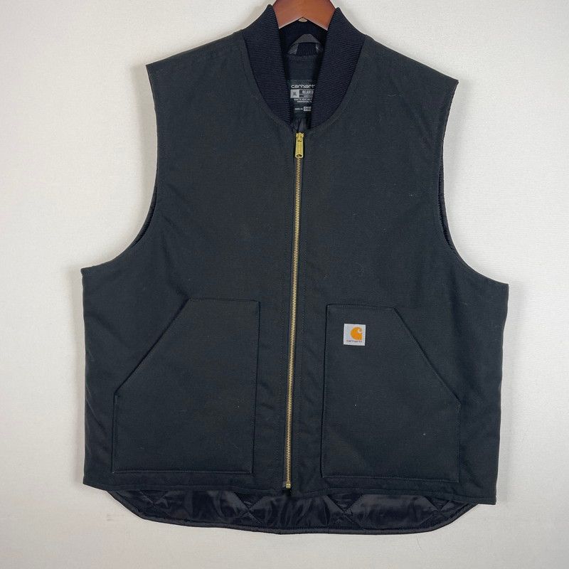【中古品】 Carhartt カーハート DUCK WORK VEST 0V0001-M ダック ワークベスト ライトアウター 【145-260530-ko-20-tei】