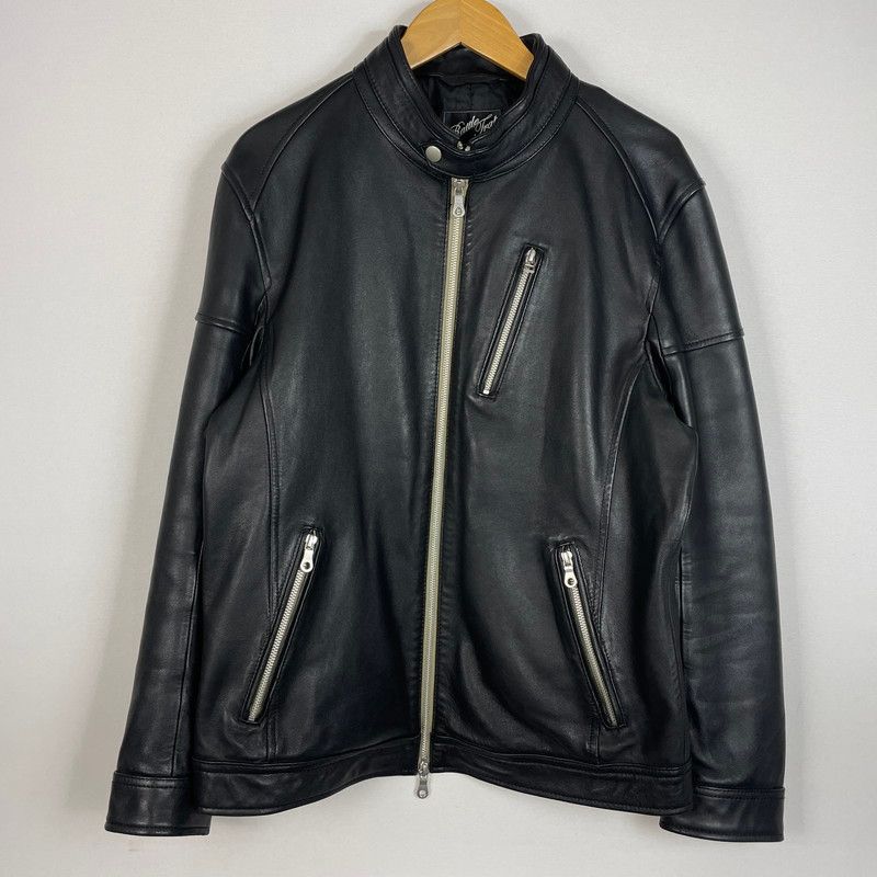 【中古品】 RATTLE TRAP ラトルトラップ SINGLE RIDER JACKET M0513LJM204 シングル ライダースジャケット アウター ラムレザー 【147-260530-ko-21-tei】
