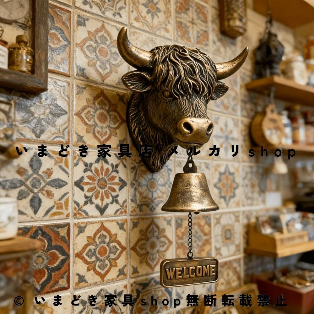 牛 壁掛け アンティークレトロ ブランド公式オンラインショップ