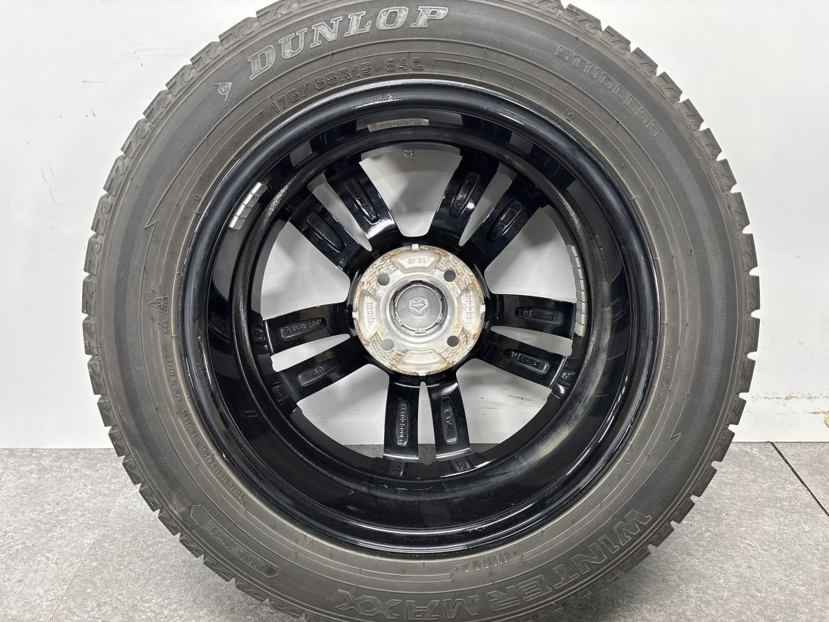 アクア ヴィッツなどに】ライツレー 15in 5.5J +42 PCD100 ダンロップ