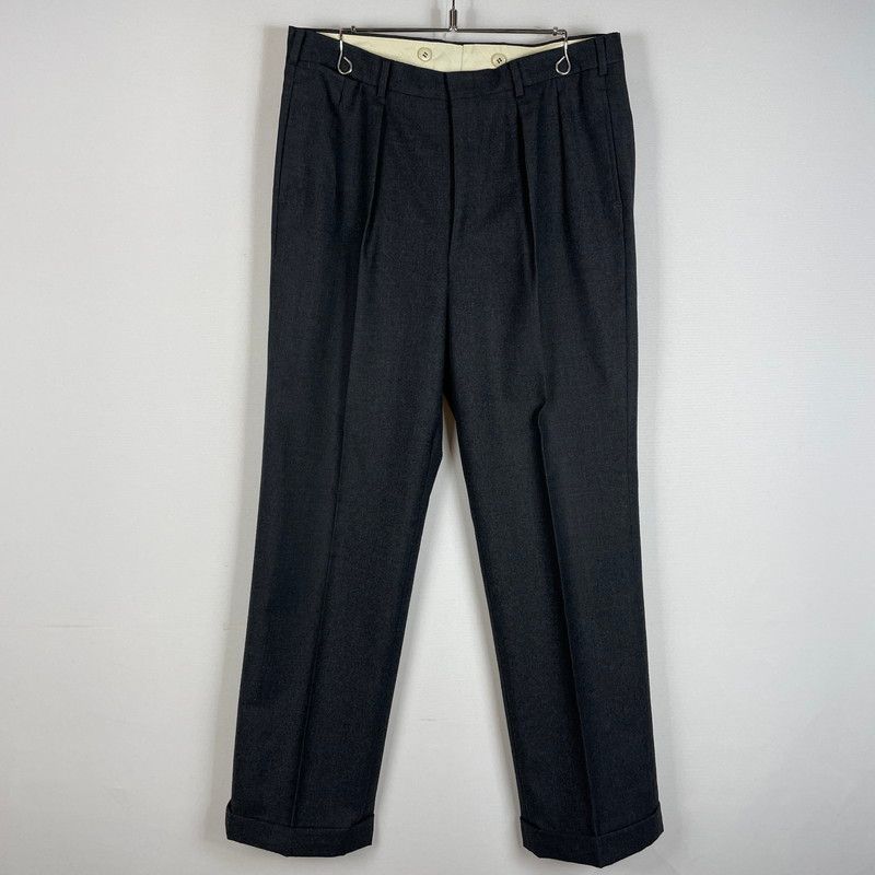 【中古品】 AQUASCUTUM アクアスキュータム 90's WOOL SLACKS CLUB92 90年代 ウールスラックス ボトムス ストレートパンツ 【156-260530-ko-24-tei】 7,821円