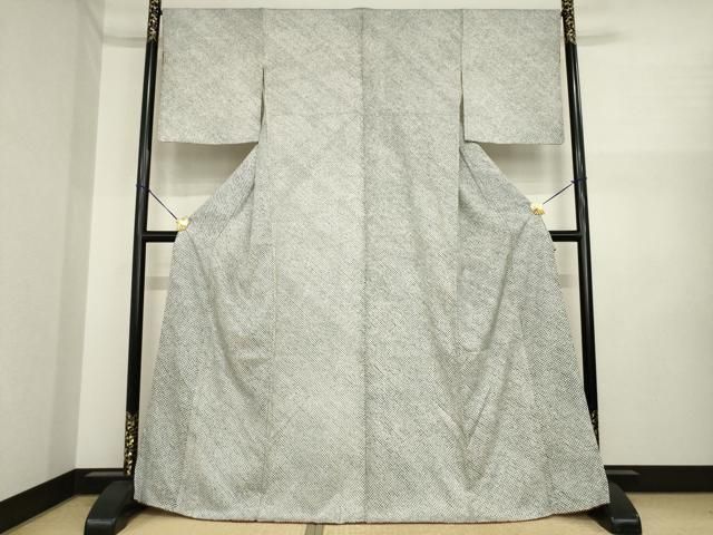 平和屋着物●本疋田絞り　小紋　総絞り　正絹　逸品　AABI6868ck