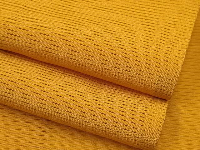 平和屋着物＊夏物　色無地　絽　金茶色　正絹　逸品　未使用　CABG3238tx