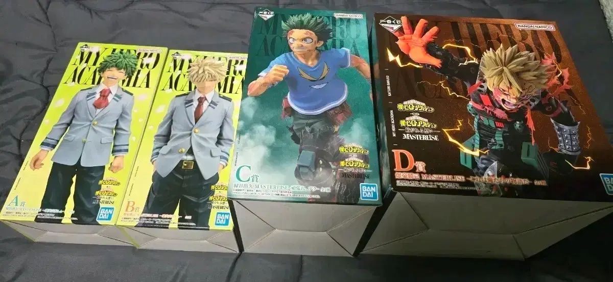 僕のヒーローアカデミア フィギュア 一番くじ abcd まとめ