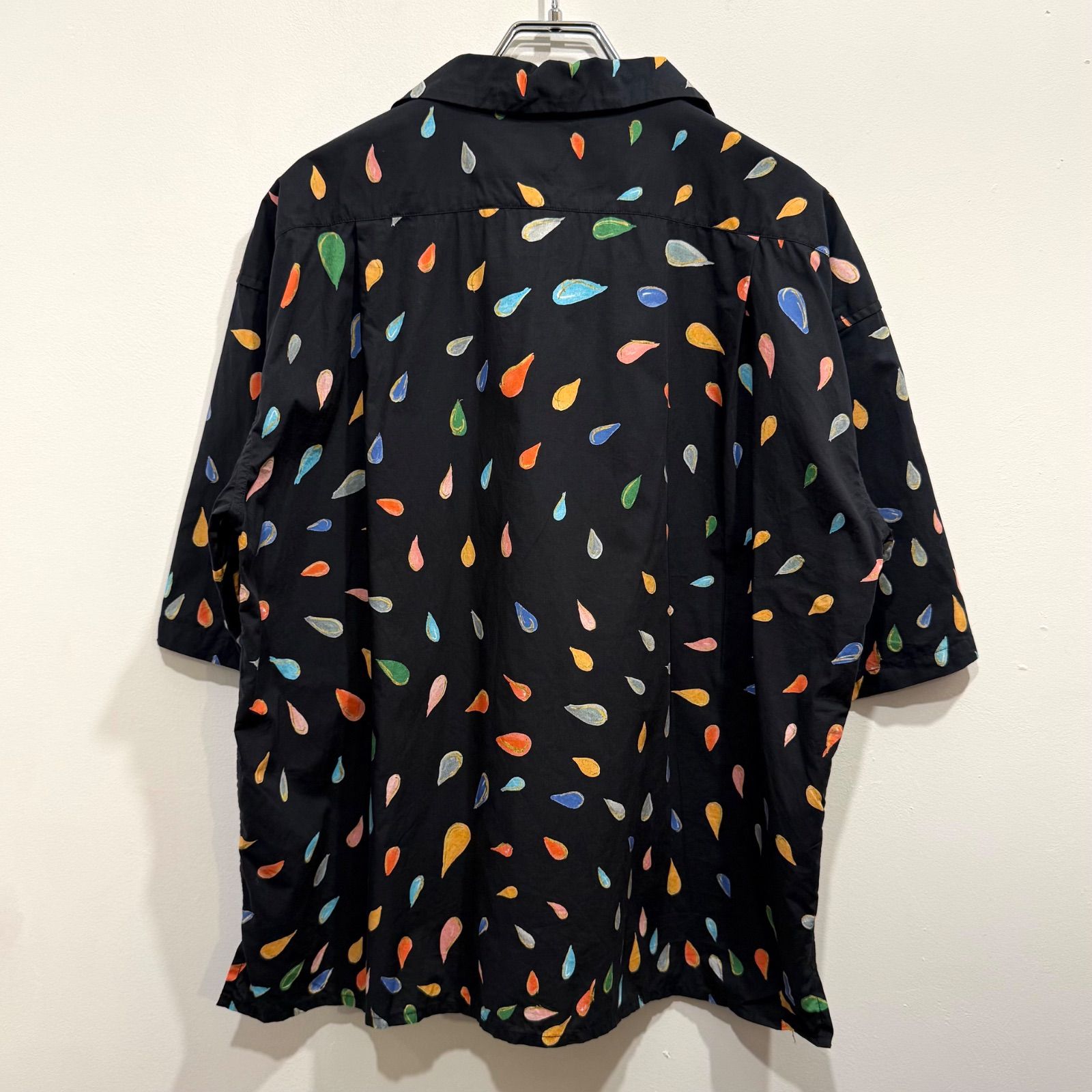 niko and × TSUMORI CHISATO コラボ 半袖シャツ 総柄 ブラック