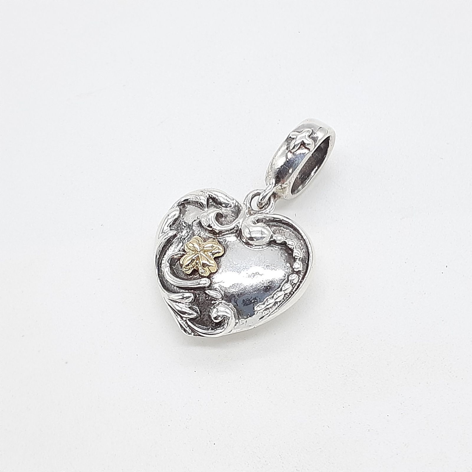 Loree Rodkin シルバーネックレス　ピアス2点セット18K/925 LOVE＆HATE ラブアンドヘイト ネックレス ペンダントトップ チャーム