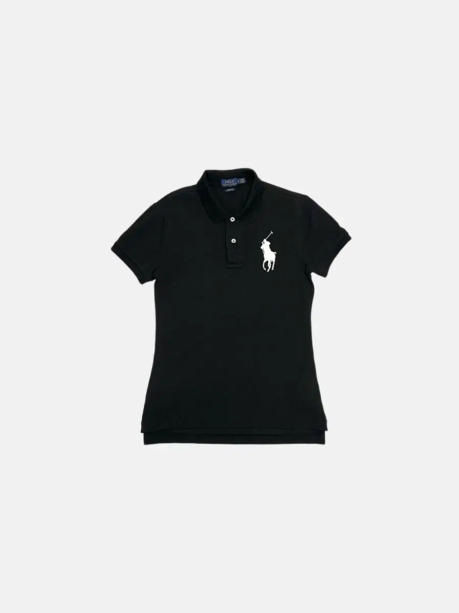 POLO RALPH LAUREN ビックポニー 半袖 カラーTシャツ スキニーフィット ピケTシャツ