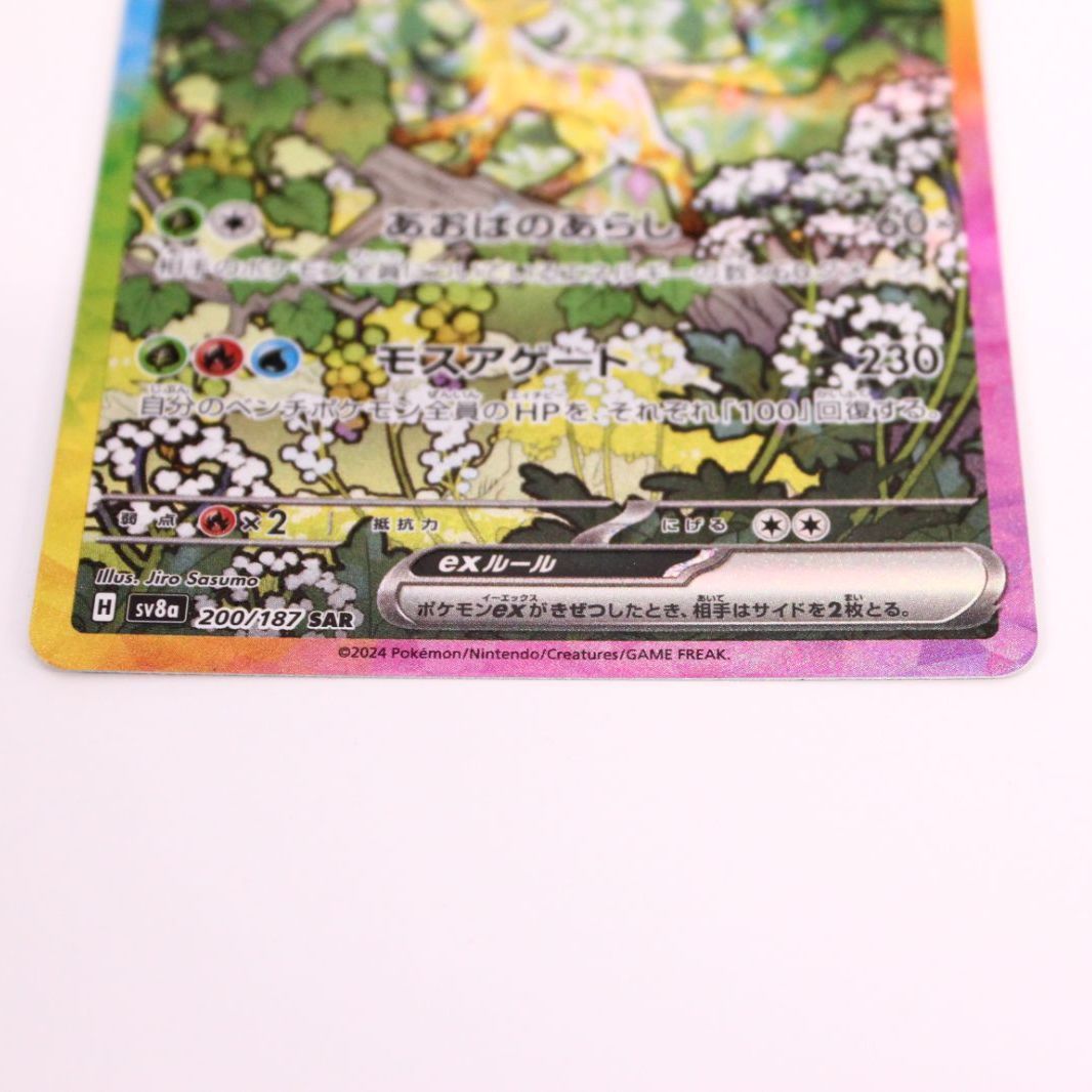 ポケモンカードゲーム ポケカ リーフィアex SAR テラスタルフェス