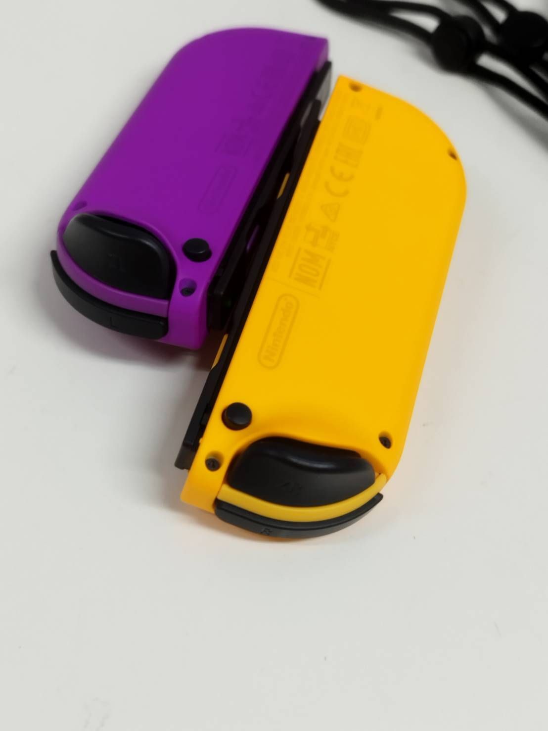 美品】Nintendo Switch Joy-Con/ネオンパープル・オレンジ