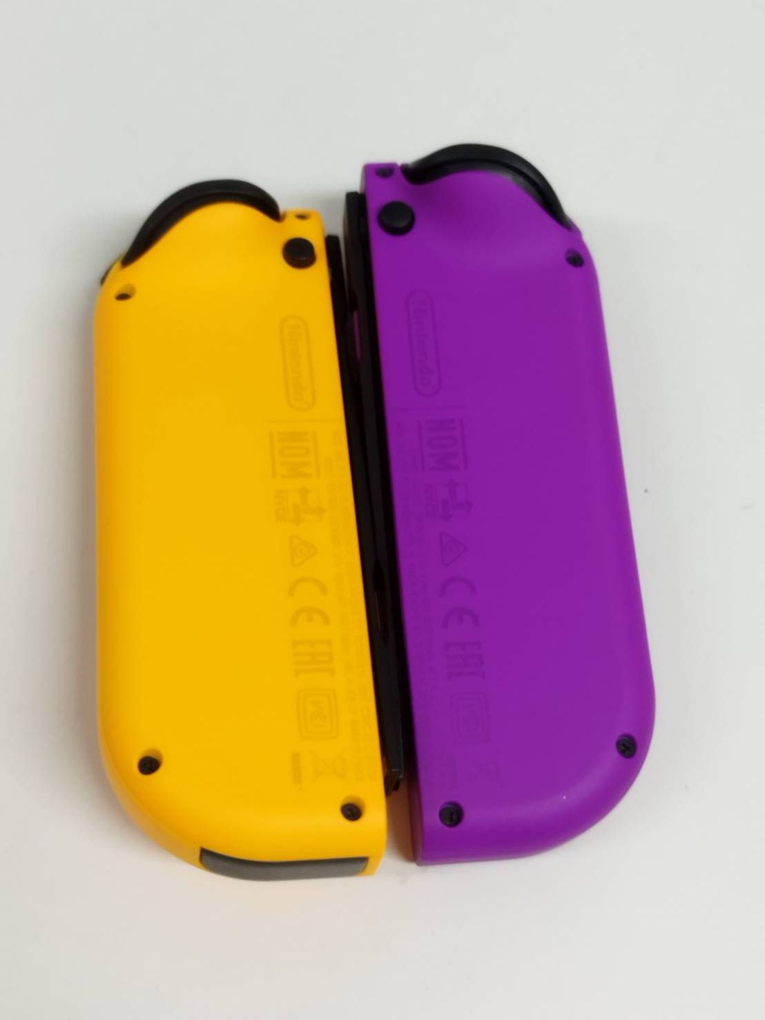 美品】Nintendo Switch Joy-Con/ネオンパープル・オレンジ
