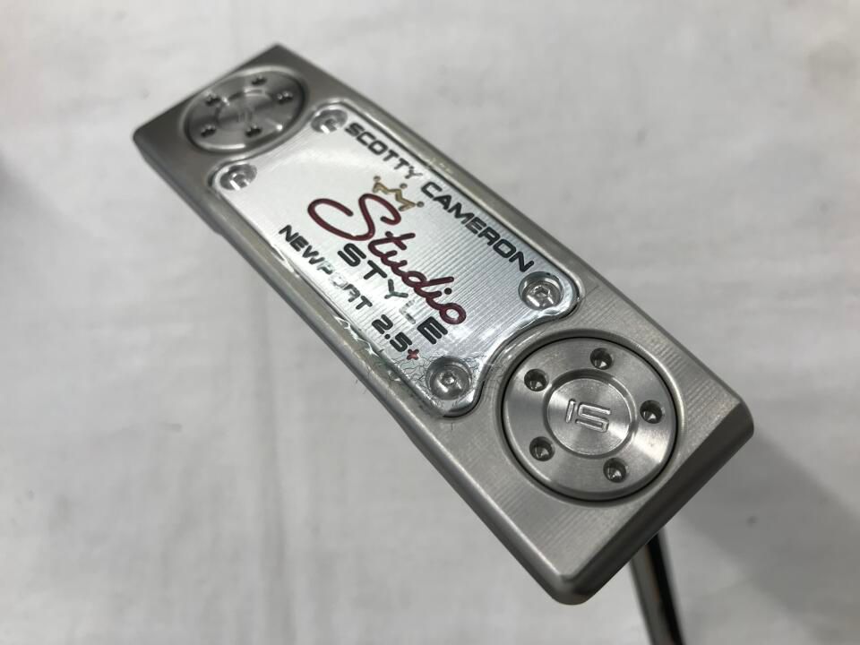 タイトリスト　SC STUDIO STYLE NEWPORT 2.5+　パター　中古　ゴルフドゥ！NEXTさいたま三室店【最短即日発送】