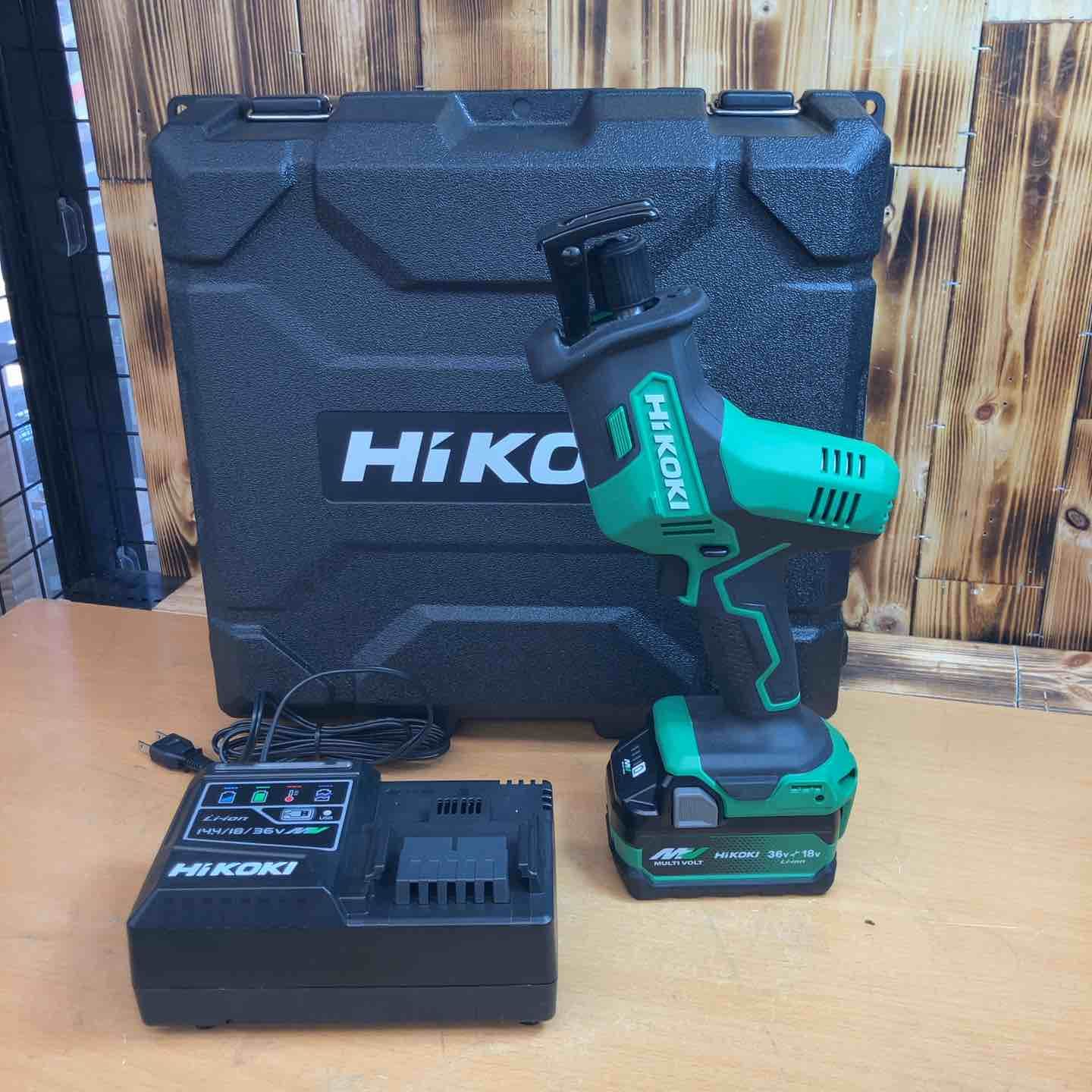 ★ハイコーキ(HIKOKI) コードレスレシプロソー CR18DA(XPZ) バッテリー 充電器付き【越谷店】 22,363円