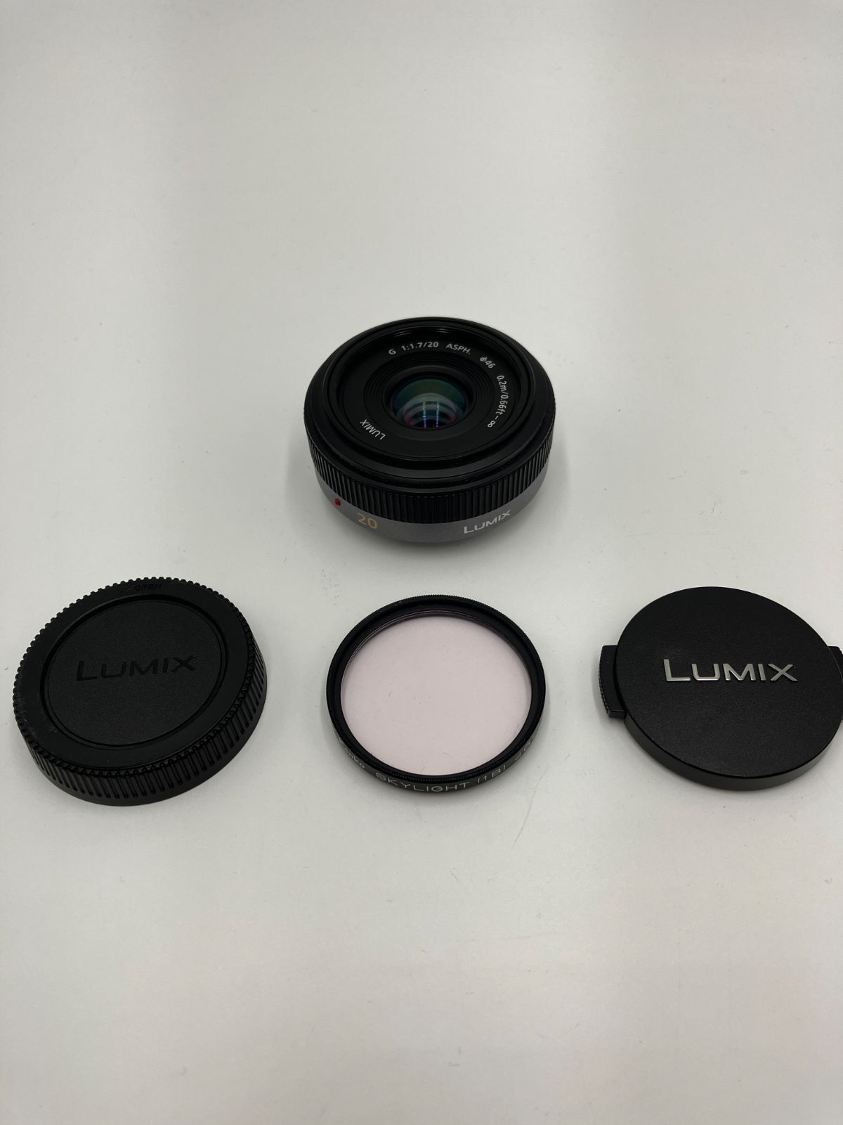 【動作確認済】Panasonic LUMIX G 20mm F1.7 ASPH. H-H020 単焦点レンズ