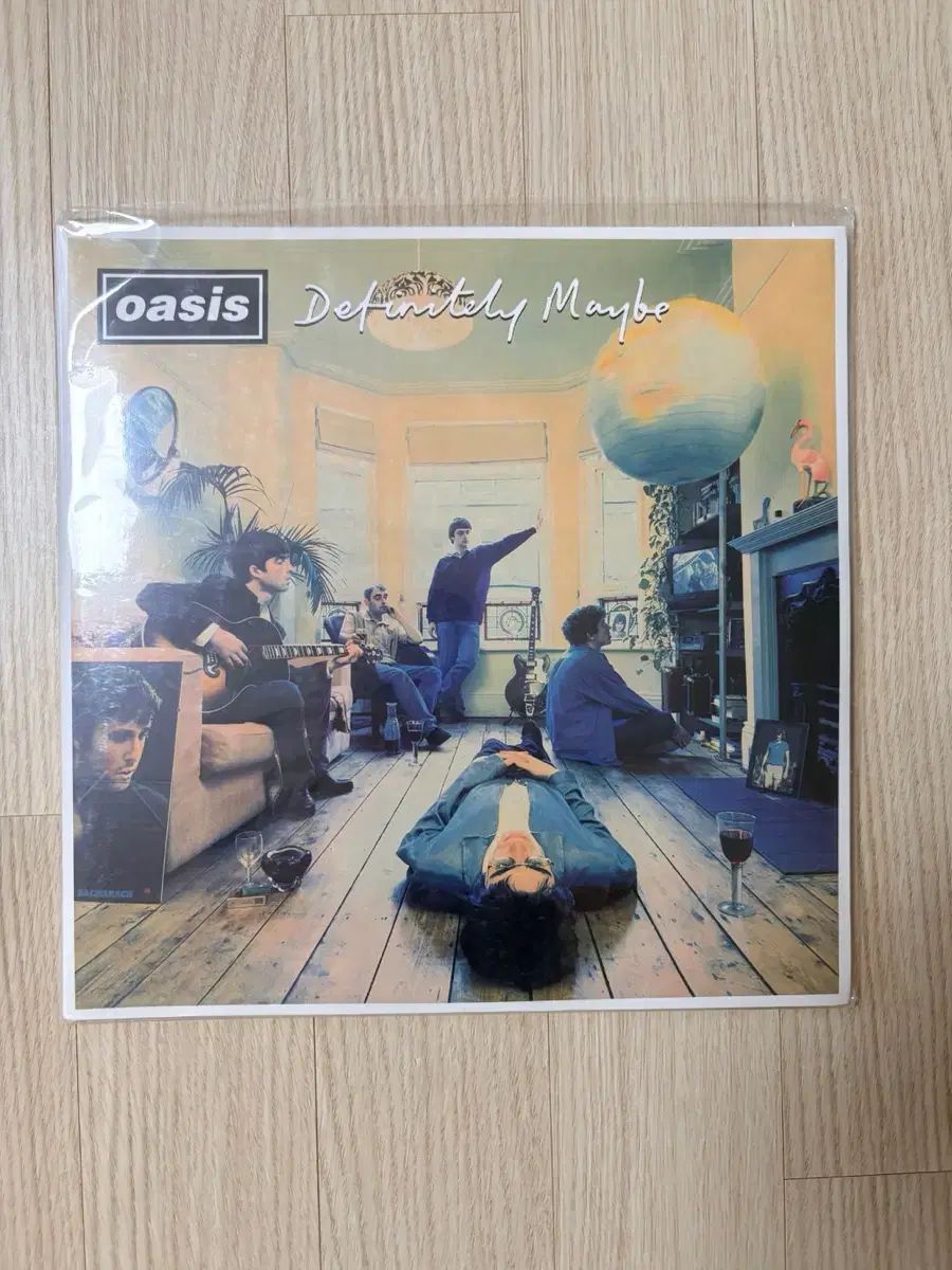 オアシス oasis 1 家 Definitely Maybe LP