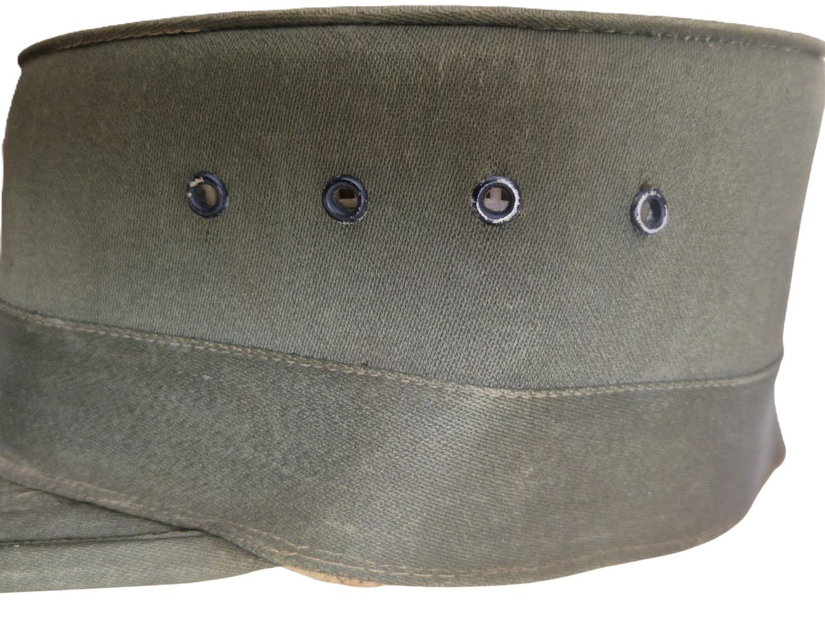 旧モデル 60s 所蔵品 特注 缶帽子 王冠 戦闘帽子 缶帽子 軍服 57CM