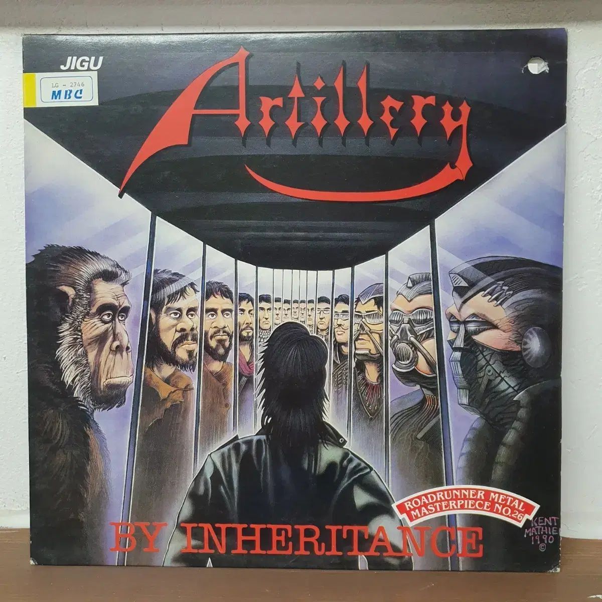 アーティラリー Artillery LP 1990 地区記録 メタル名盤