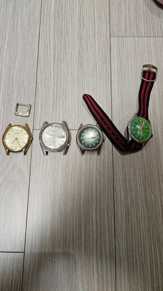 SEIKO CASIO 等 ヴィンテージ 時計 部品用 9点 まとめ