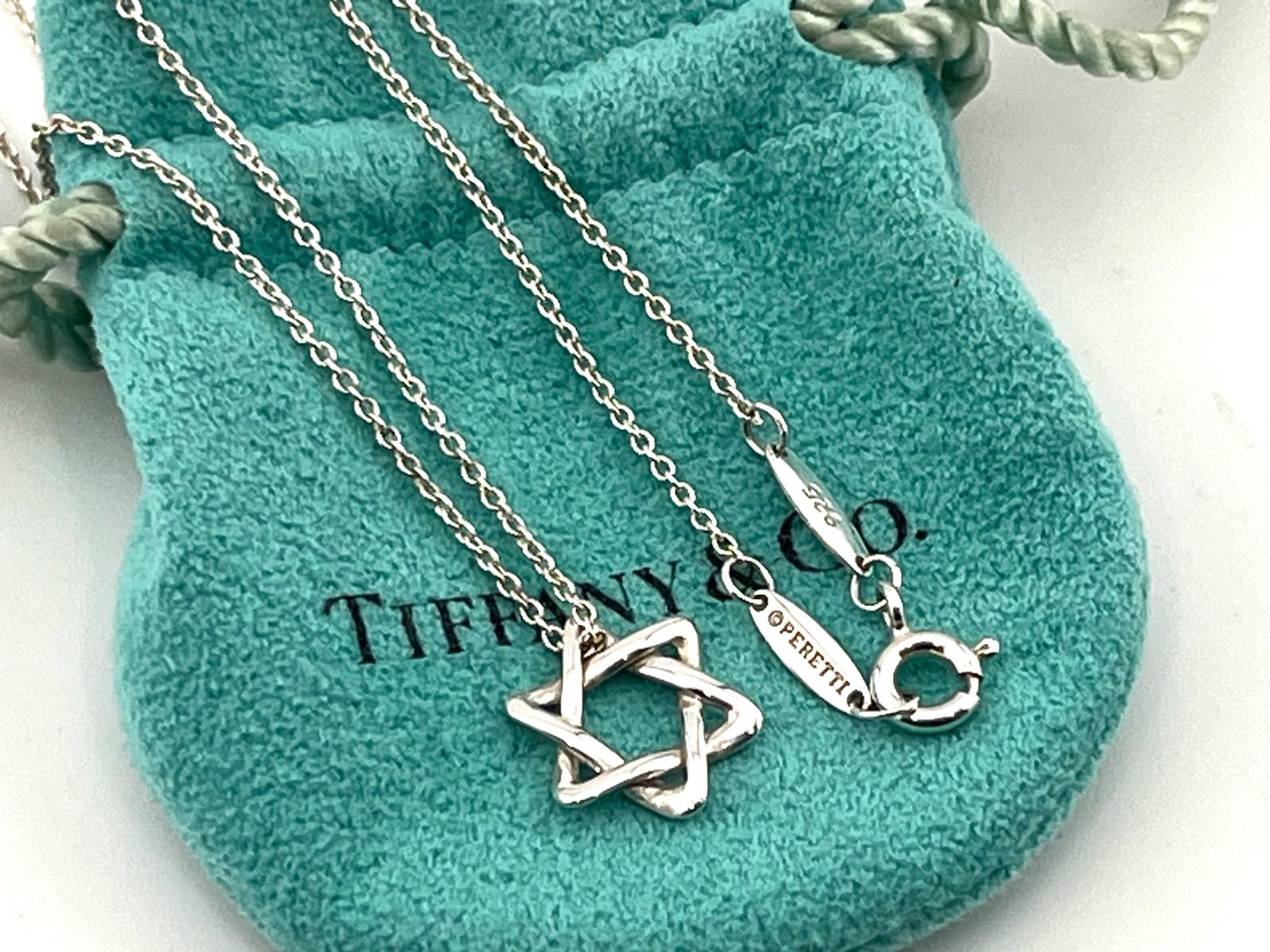 a271 送料無料 美品 Tiffany&Co. ティファニー スター オブ ダビデ