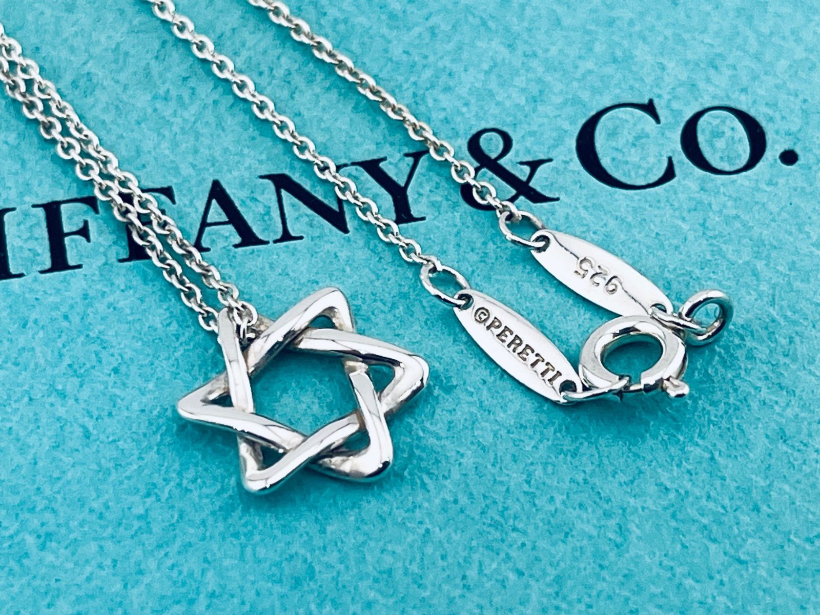 a271 送料無料 美品 Tiffany&Co. ティファニー スター オブ ダビデ