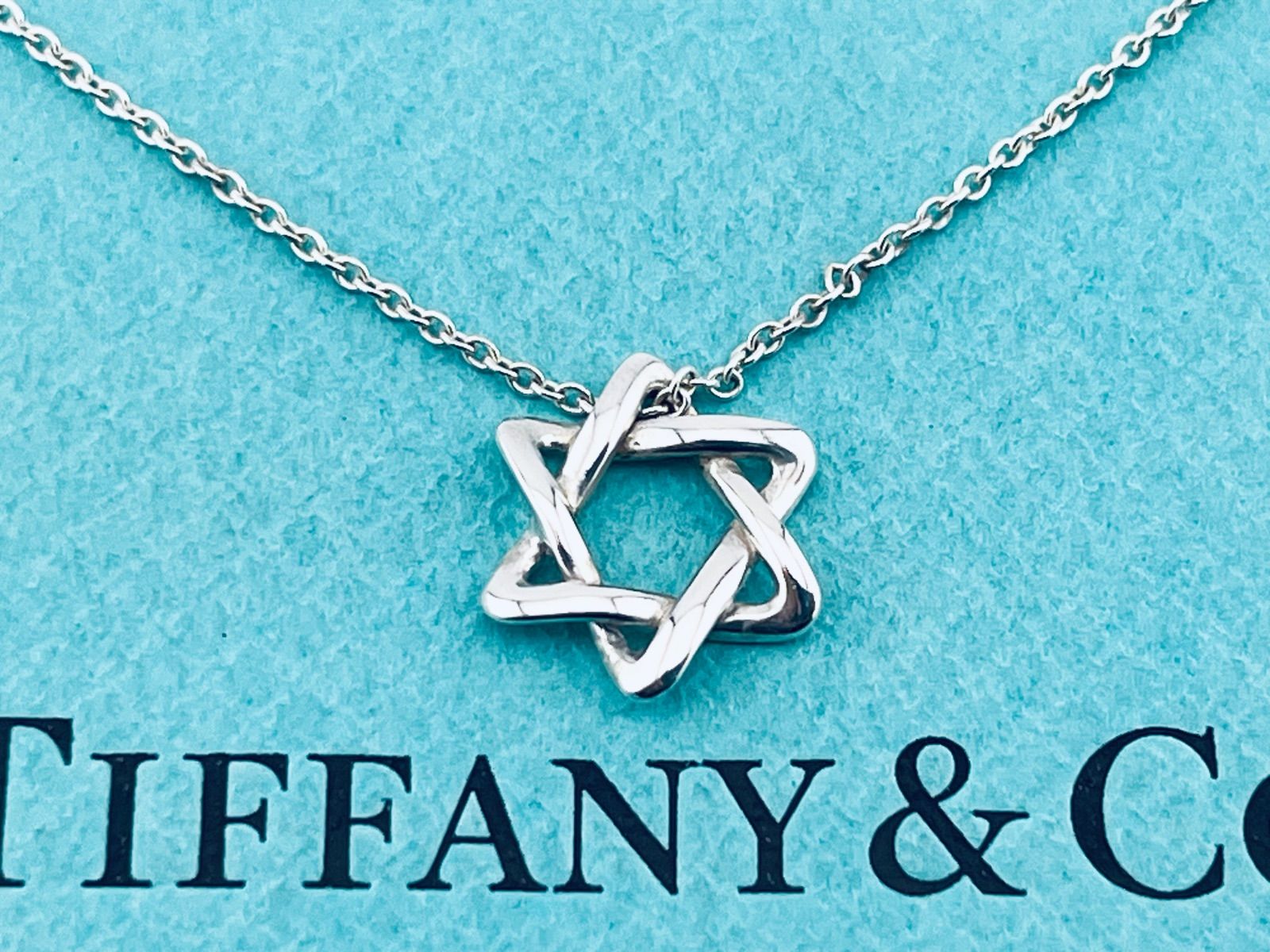 a271 送料無料 美品 Tiffany&Co. ティファニー スター オブ ダビデ