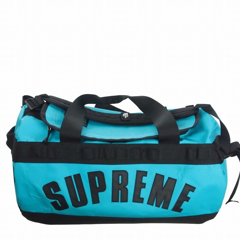 シュプリーム SUPREME × ノースフェイス THE NORTH FACE 19SS Arc Logo Small Base Camp Duffle Bag アーチロゴ ボストンバッグ カバン ブルー 青 NF0A3KZ6