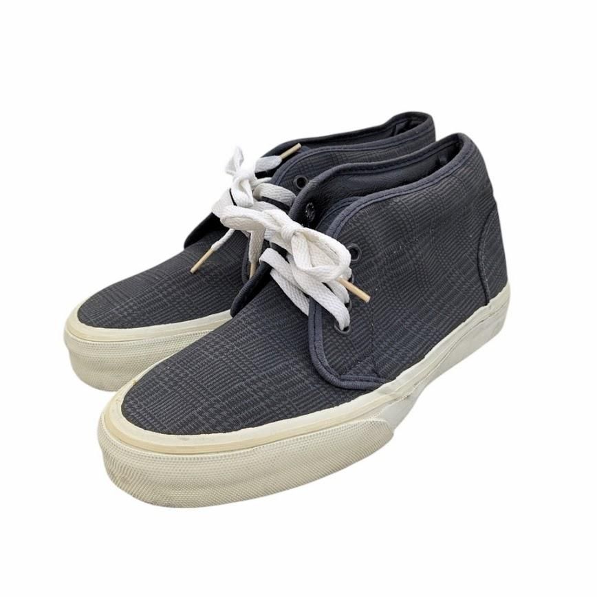 90s VANS ヴァンズ CHUKKA ヴィンテージスニーカー USA製 グレー系