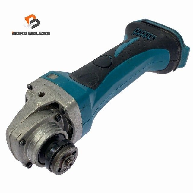 ☆中古品☆makita マキタ 14.4V 100mm 充電式ディスクグラインダー GA400D 本体のみ コードレス ディスクサンダー 研磨機128641