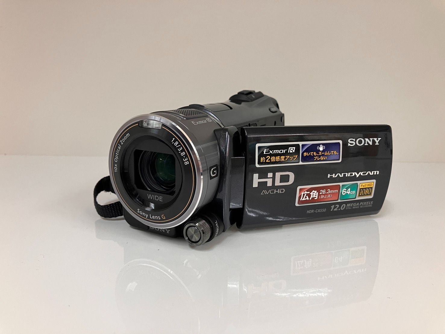 ジャンク】SONY Handycam HDR-CX550V 本体のみ 動作未確認 - メルカリ