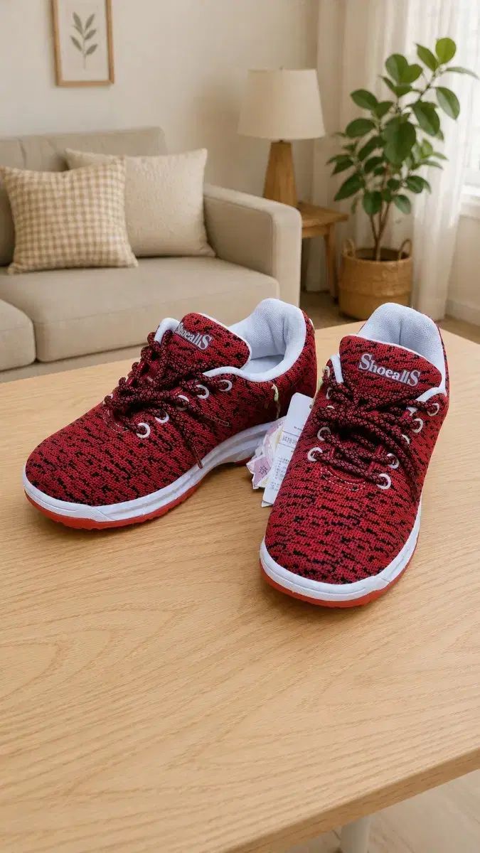 Shoealls 赤スニーカー 220 新品 22,352円
