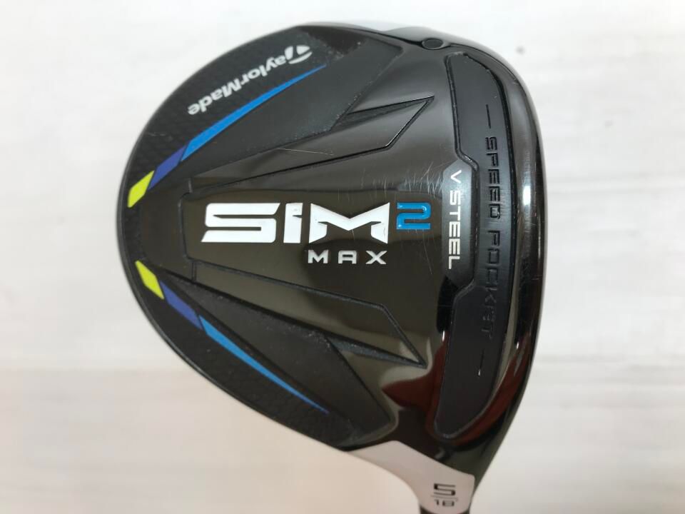 テーラーメイド　SIM2 MAX　18度　TENSEI BLUE TM50(SIM2)　Rフレックス　フェアウェイウッド　中古　ゴルフドゥ！多摩ニュータウン店【最短即日発送】
